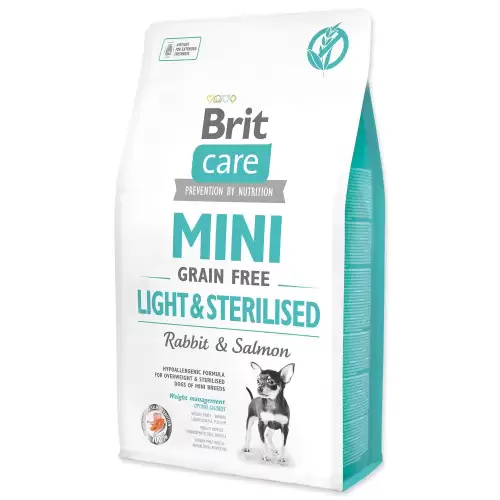 Brit Care Mini Grain Free Light & Sterilised 2 x 2kg