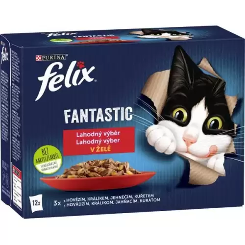  Felix cat kaps.-Fant.Multipack masový výběr 12 x 85 g