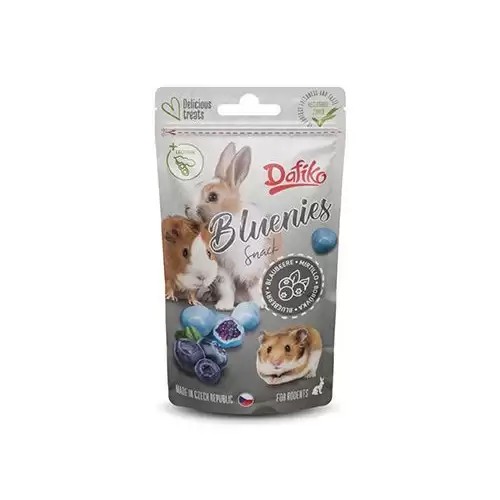Dafiko snack pro hlodavce bluenies 50g