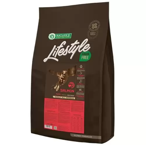  Nature's Protection Dog Dry LifeStyle GF Salmon 10 kg