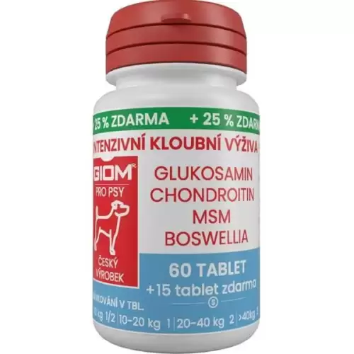  Giom S Intenzivní kloubní výživa 60 tbl + 25 % zdarma