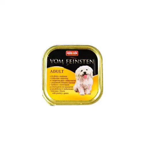 Animonda pes VF paštika Adult drůbež/těstoviny 150g