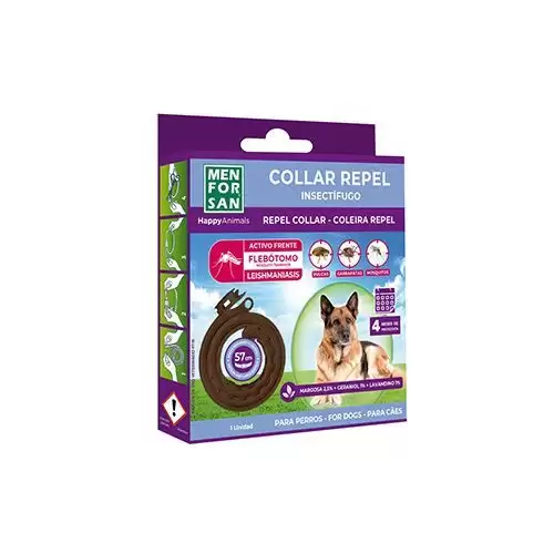Menforsan Obojek proti klíšť/blech repelentní pes 57cm