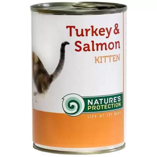  Nature's Protection Cat konz. Kitten krůta/losos 400 g