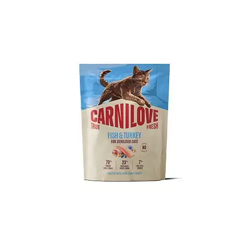 Carnilove Cat True Fresh Dry Fish&Turk.Ster.Ad.AB 400g