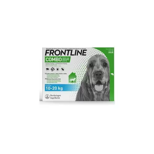 Frontline Combo Spot-on pro psy M (10-20kg) 3x1,34ml
