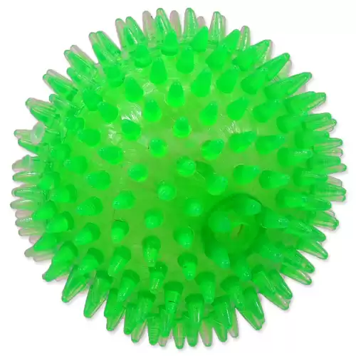 Hračka Dog Fantasy míček pískací zelený 8cm