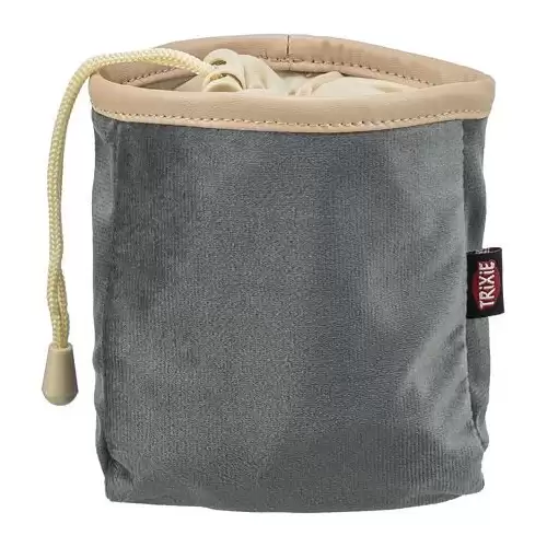 Snack bag, semišový sáček na pamlsky, o 9 × 14 cm