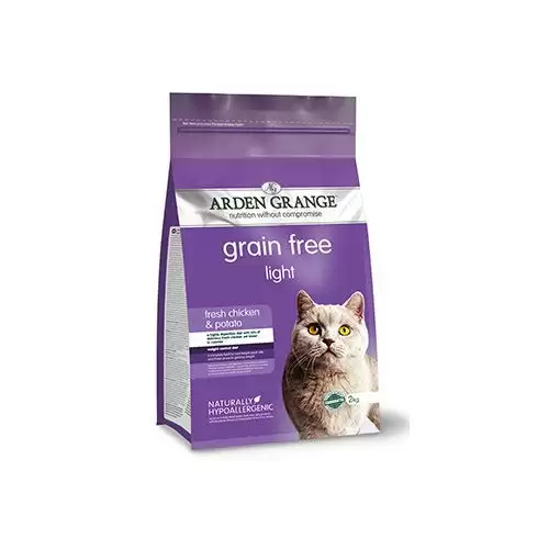 Arden Grange Cat GF Adult Light fresh Chick&Potato 2kg