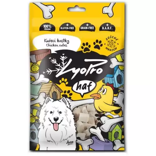  LyoPro Dog Kuřecí kostky 50 g
