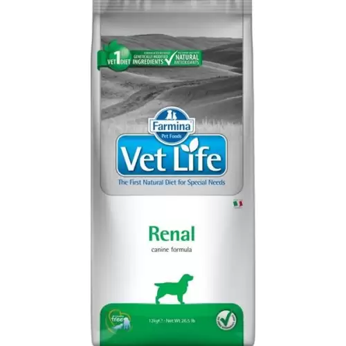  Vet Life Natural Canine Renal 12 kg