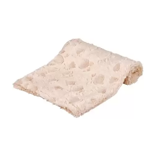 Plyšová deka COSY, béžová 70 x 50 cm