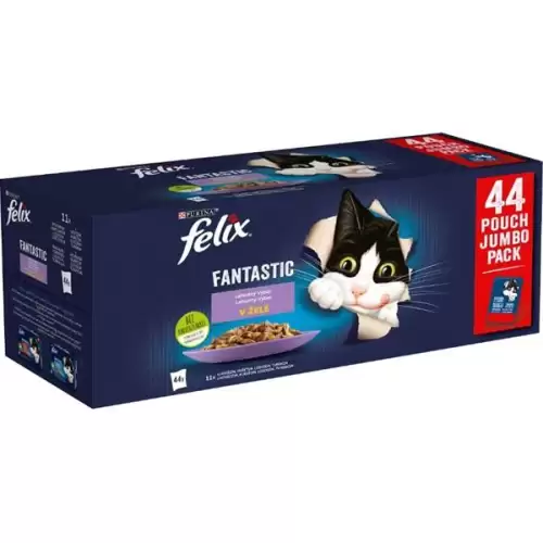  Felix cat kaps.-Fant.Multipack mas.výběr v želé 44 x 85 g