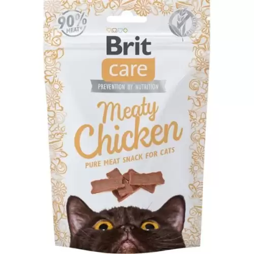  Brit Care Cat Snack Meaty Chicken 50 g