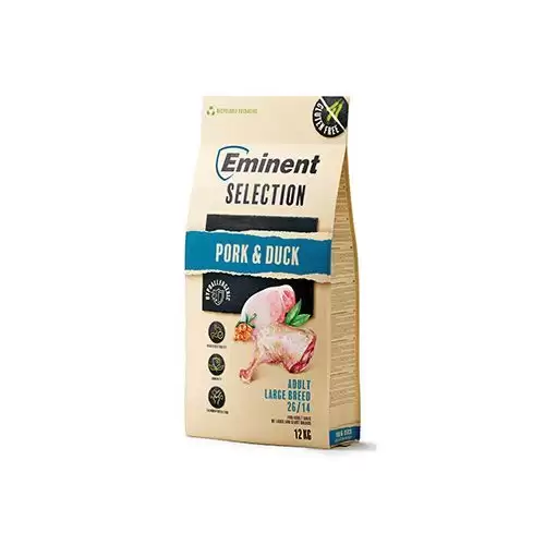 Eminent Dog Selection Adult Large Breed Pork&Duck 12kg