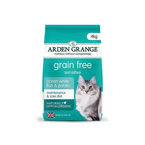 Arden Grange Cat GF Adult Sen.Oc.White Fish&Potato 4kg