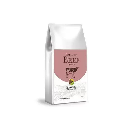 BOHEMIA Semi-Moist Adult Beef 2kg