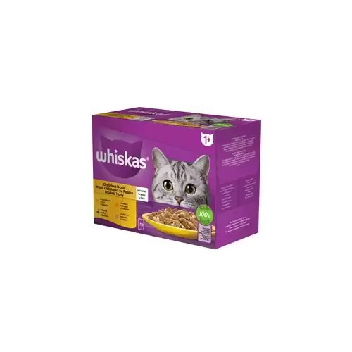 Whiskas kapsa Core drůbeží výběr v želé 12x85g