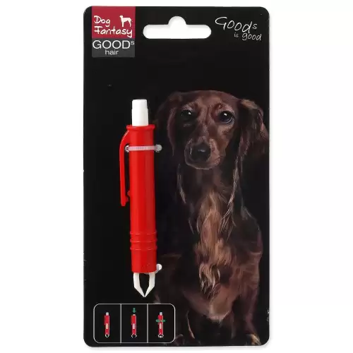 Pinzeta Dog Fantasy na klíšťata plast 9cm