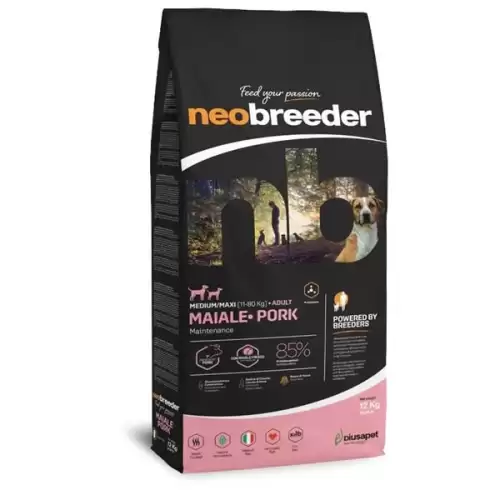  NEOBREEDER Dog Adult Pork Medium/Maxi 12kg