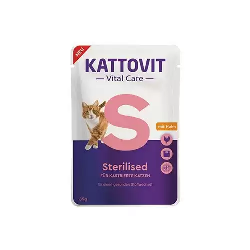 Kattovit Cat Vital Care Sterilized kuře kapsa 85g