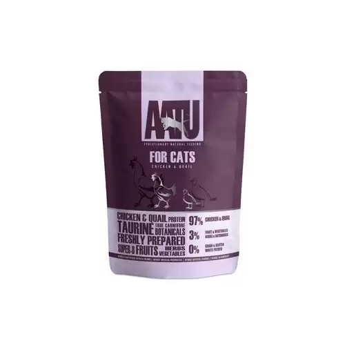 AATU Cat Chicken&Quail kapsa 85g