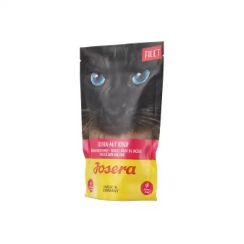 Josera Cat Super Premium Filet kaps. chick.& beef 70g