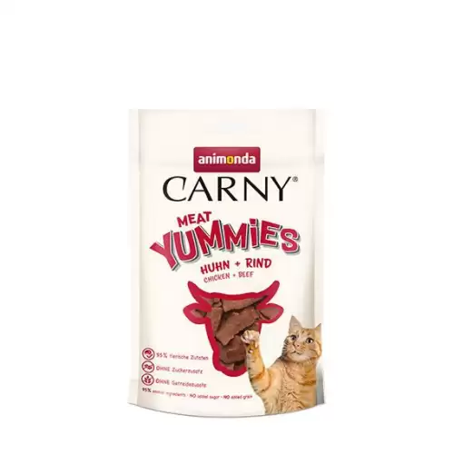 ANIMONDA Carny Adult Meat Yummies - kuře + hovězí 50 g
