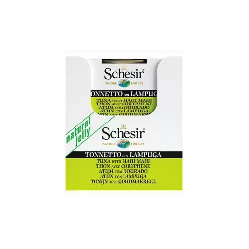 Schesir Cat konz. Adult tuňák/mahi mahi 85g
