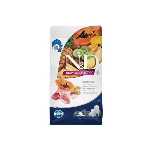 N&D TROPICAL SELECTION DOG Puppy M/L Lamb 2kg