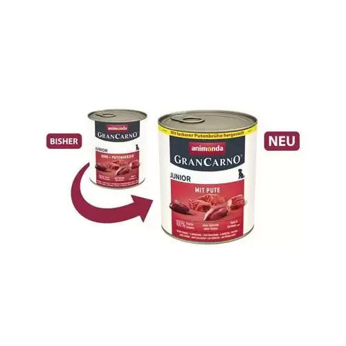 GRANCARNO Junior - s krůtím masem 800 g
