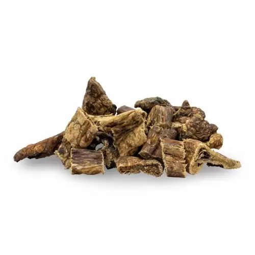 KIDDOG 100% Natural Snack, jehněčí plíce 2-4 cm / 80 g