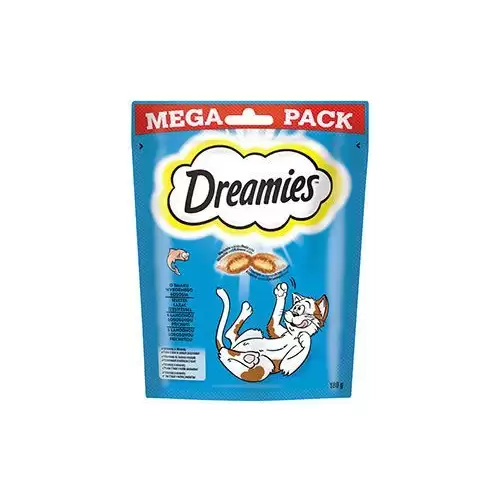Dreamies kočka pochoutka Mega Pack s lososem 180g
