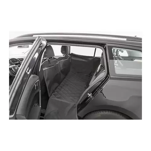 Ochranný potah zadních sedadel auta, 1.55 x 1.30 m, černá