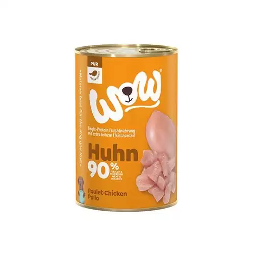 WOW Dog konz. PUR kuřecí monoprotein 400g