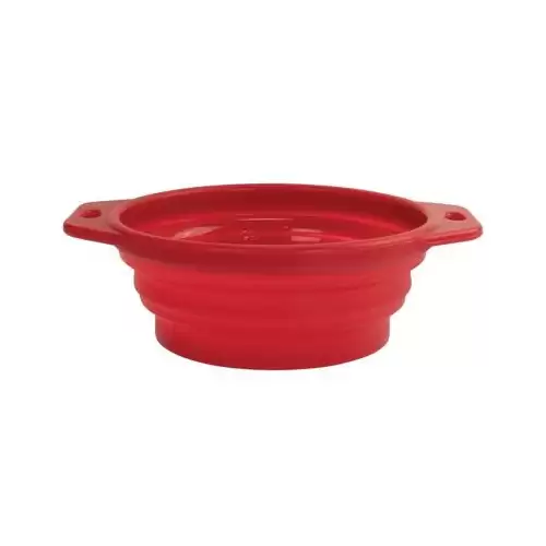 Cestovní skládací miska ze silnostěnného silikonu HipHop 0,25 l /ø 11 cm