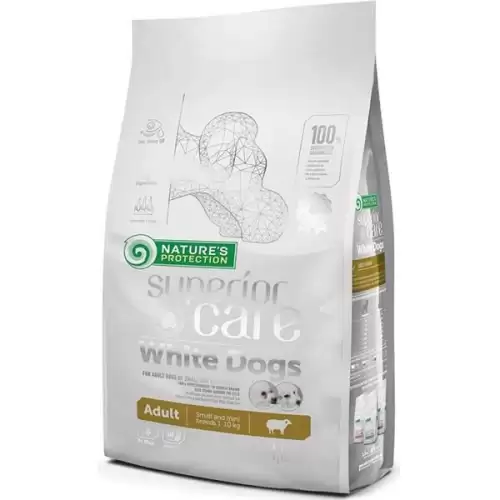  Nature's Protection Superior Care Dog Dry White Dogs Adult Small Breed Lamb 1,5 kg