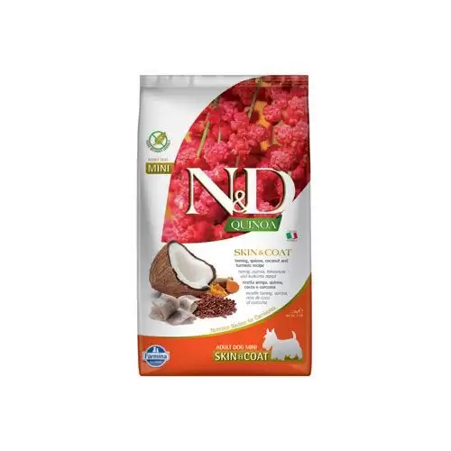 N&D Quinoa DOG Skin&Coat Herring Adult Mini 2,5kg