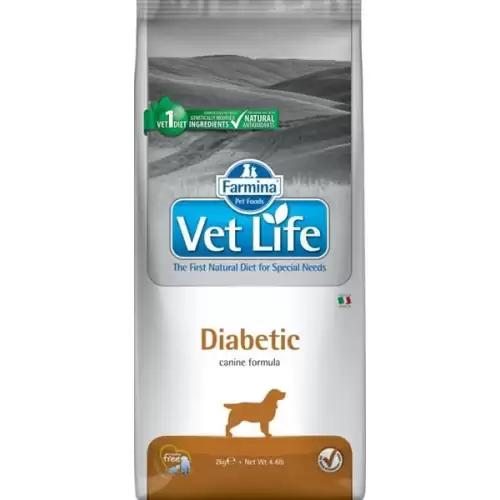  Vet Life Natural Canine Diabetic 2 kg