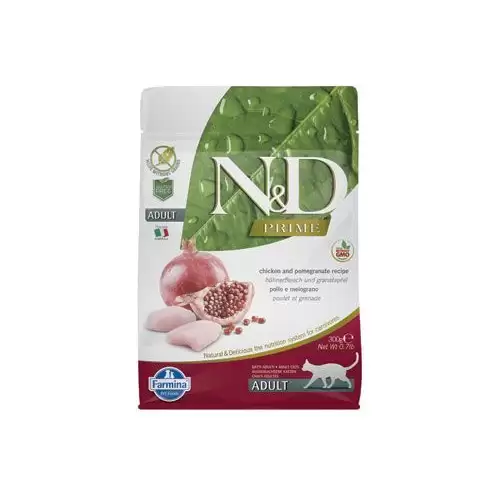 N&D PRIME CAT Adult Chicken & Pomegranate 300g
