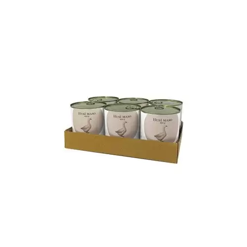 BOHEMIA MASO Husí ve vlastní šťávě SIX PACK 6x800g
