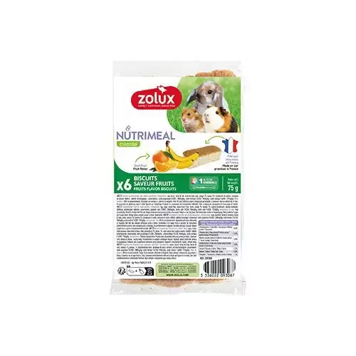 Poch. NUTRIMEAL Cookies hlodavci pomer.banán 6ks