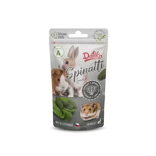Dafiko snack pro hlodavce  spinatti 50g