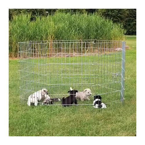 Ohrádka pro štěňata 8 dílů á 60x91cm