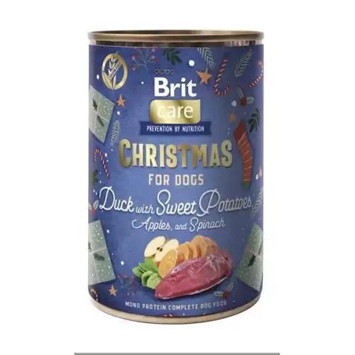  Brit Care Dog konz. Monoprotein Christmas Duck 400g