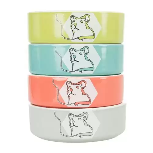 Keramická miska pro křečky HELLO COMIC, 90 ml/o 8 cm