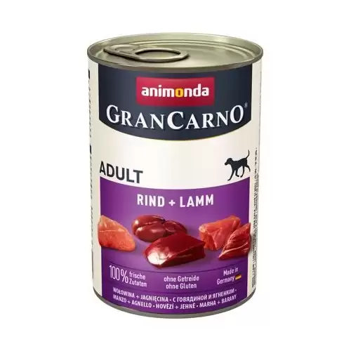 GRANCARNO Adult - hovězí, jehněčí 400g