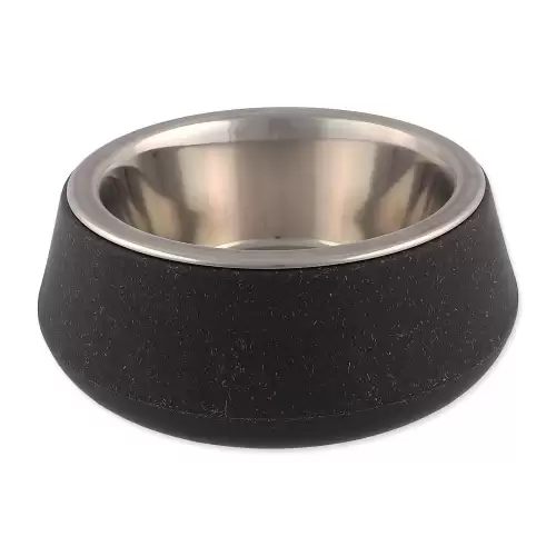 Miska Dog Fantasy nerez EcoStyle šedá 14cm, 480ml