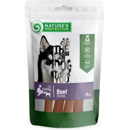  Nature's Protection Dog snack hovězí tyčinky 75 g