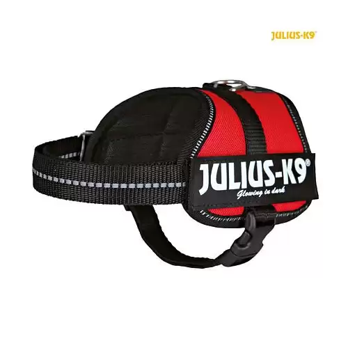 Julius-K9 silový postroj Baby 2/XS-S 33-45 cm,  - červená